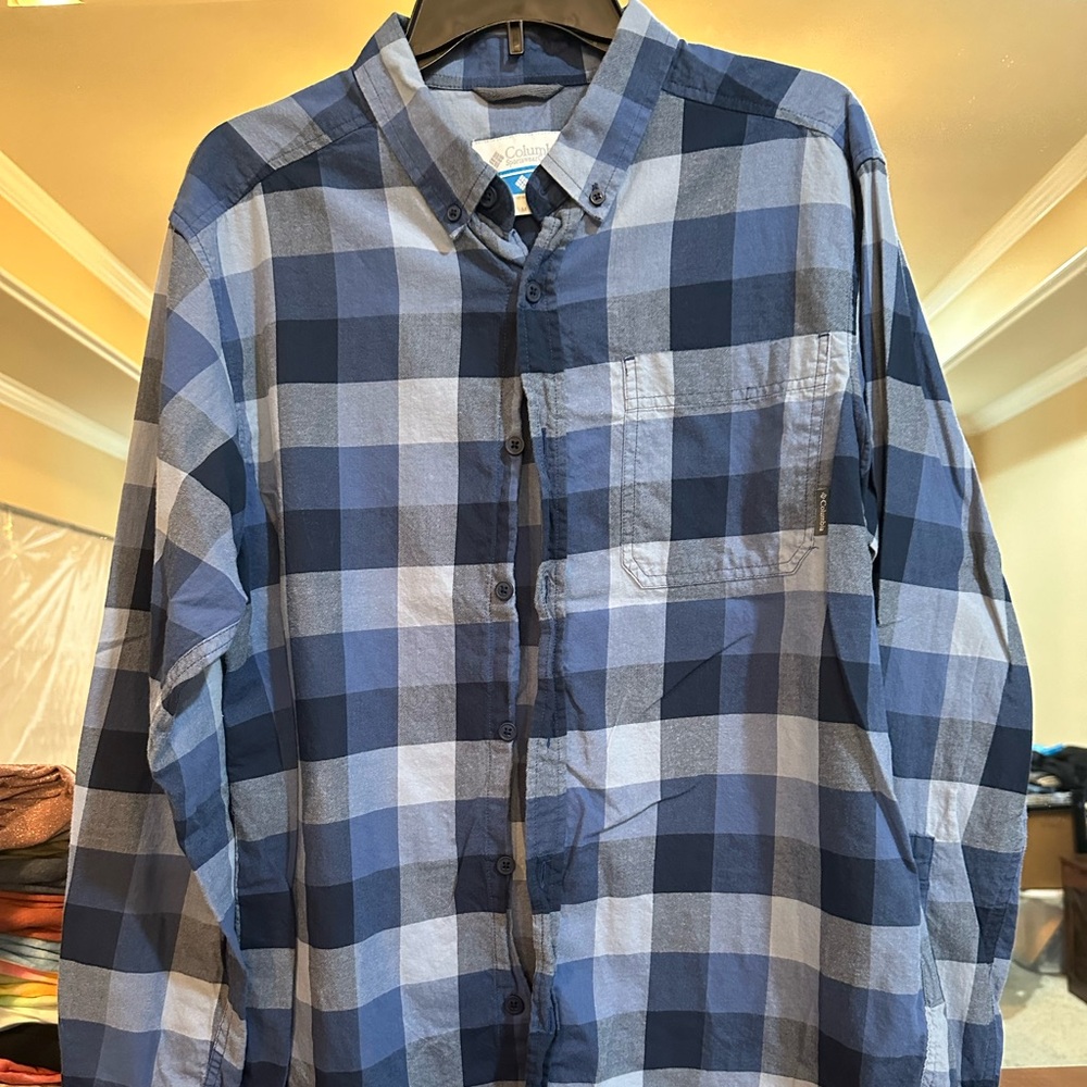 Columbia Plaid Button Down